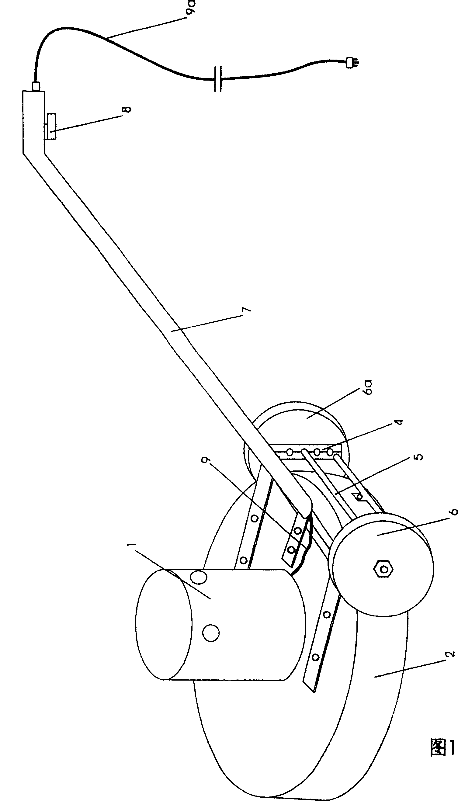 Multifunctional miniature household mower