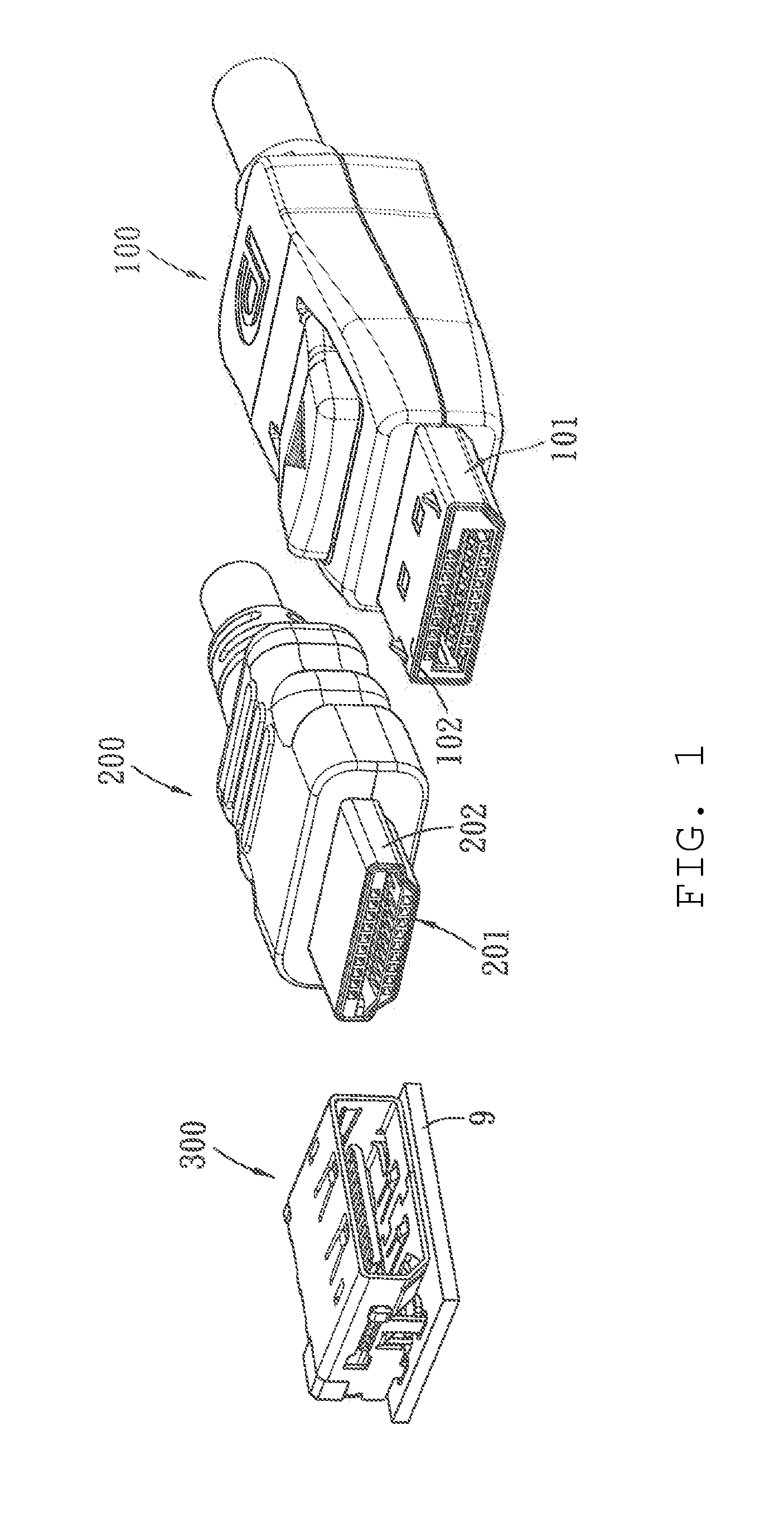 Receptacle connector and connector assembly