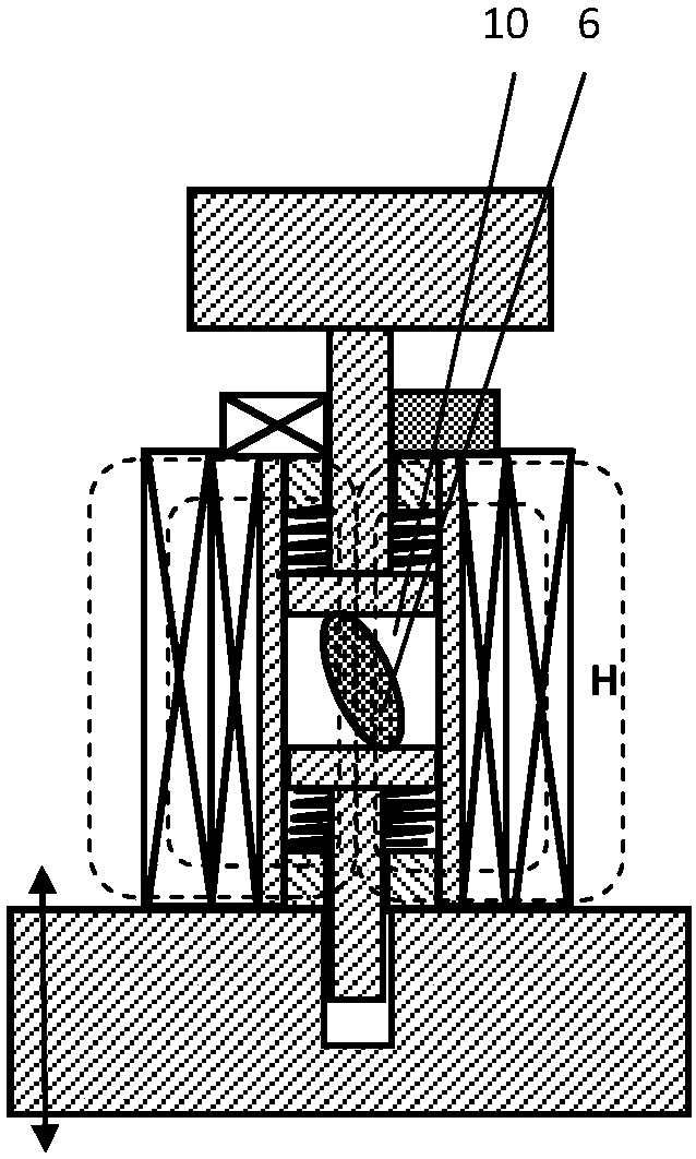 Magnetic Particle Driven Vibration Absorption System