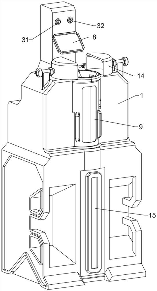 Pressure detection device for automobile shock absorber processing