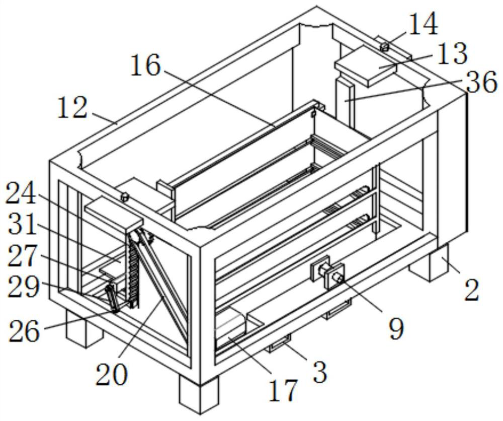 Transportation device for communication equipment transmitter and transportation protection process of communication equipment transmitter