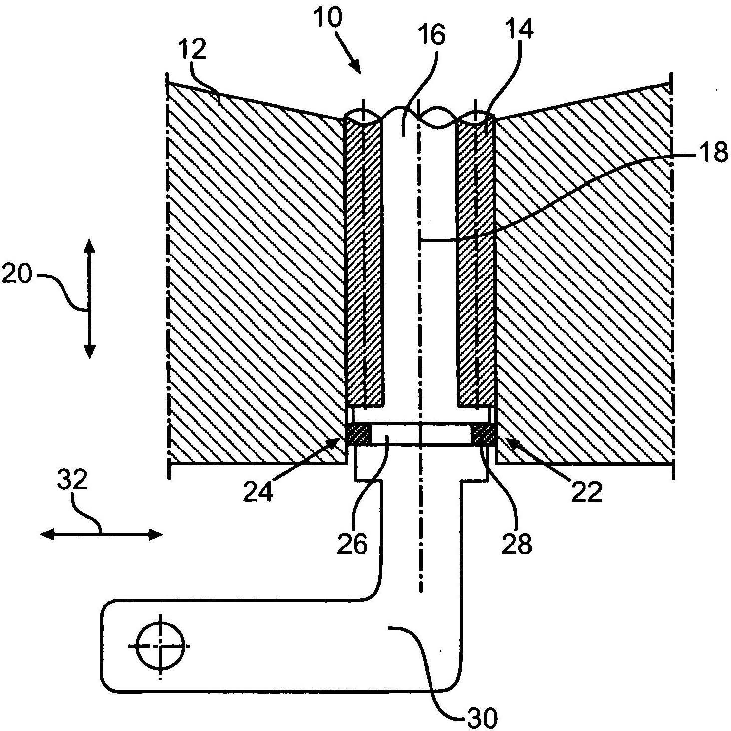 Seal for an adjustment device for a supercharging device