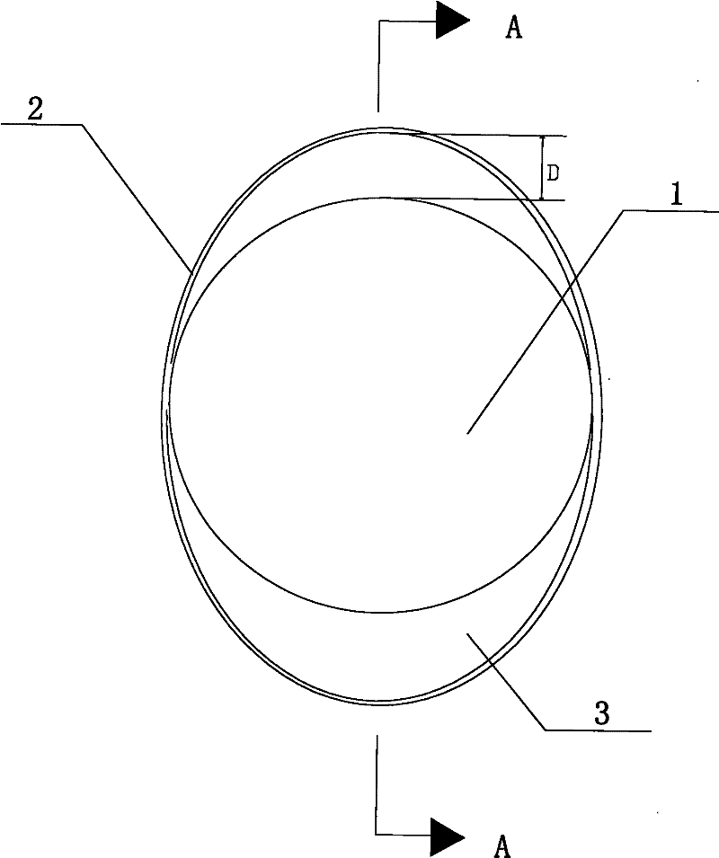 Novel rigid gas permeable cornea contact lens