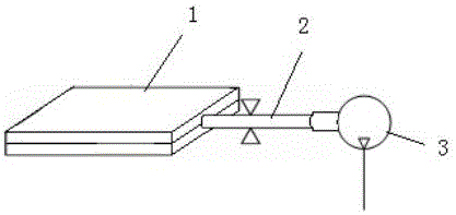 Manufacturing method of composite board base for rolling composite board