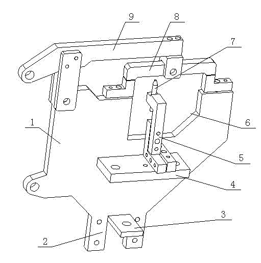 Integrated locating plate