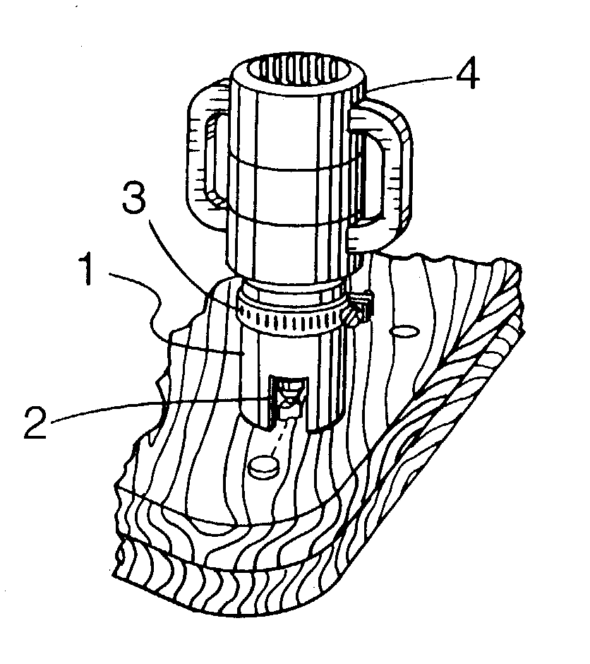 Wood plug trimmer guide