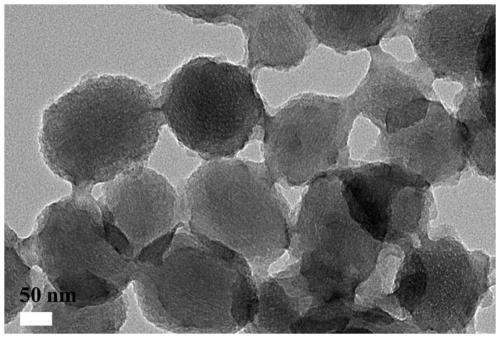 Mesoporous silica drug-loaded nanoparticles coated with a ph-responsive Schiff base copolymer and its preparation method and application