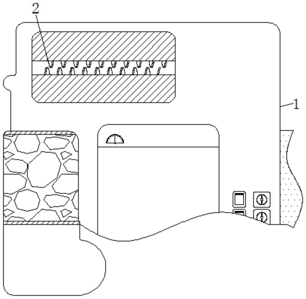 Shredded paper compression integrated device for solving the problems that paper scraps fly everywhere and are inconvenient to collect