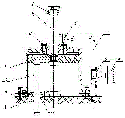 A cylinder-type molecular sieve compression system for a medical oxygen generator and its application method