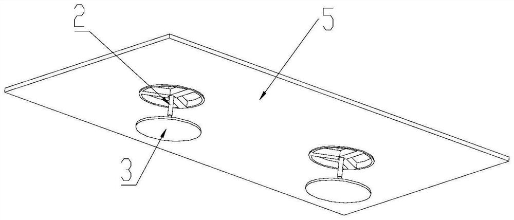 Fan cooling device, module machine and air conditioner thereof