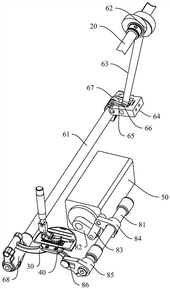 Cloth feeding mechanism with adjustable cloth feeding time sequence and sewing machine