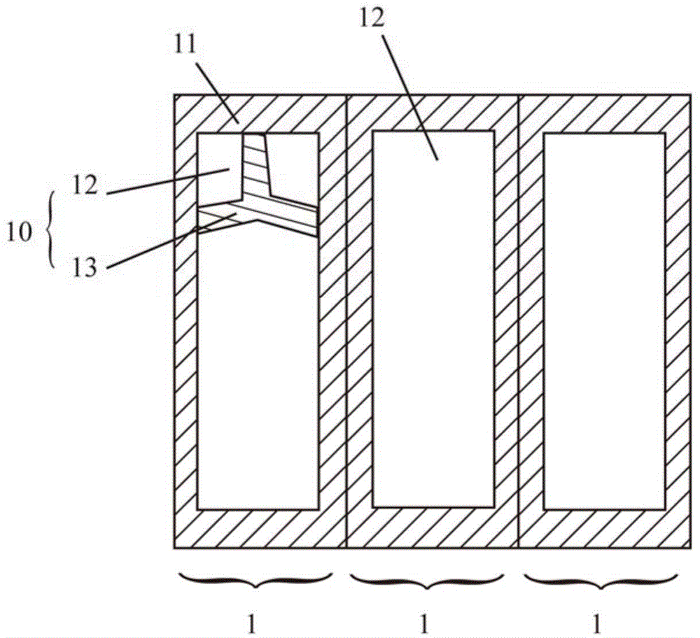 Black matrix structure, manufacturing method thereof, array substrate, color film substrate and display device