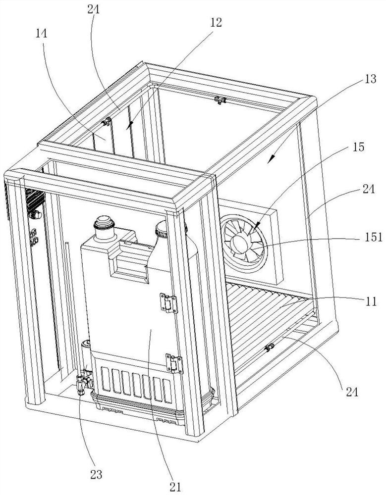 Food pasteurization equipment suitable for canned containers