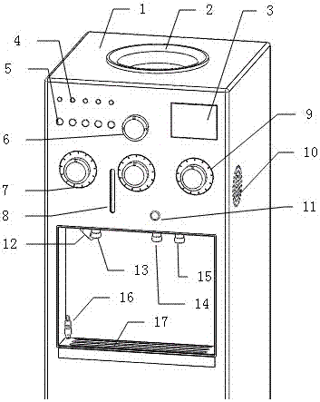 Multifunctional water dispenser for infants and young children