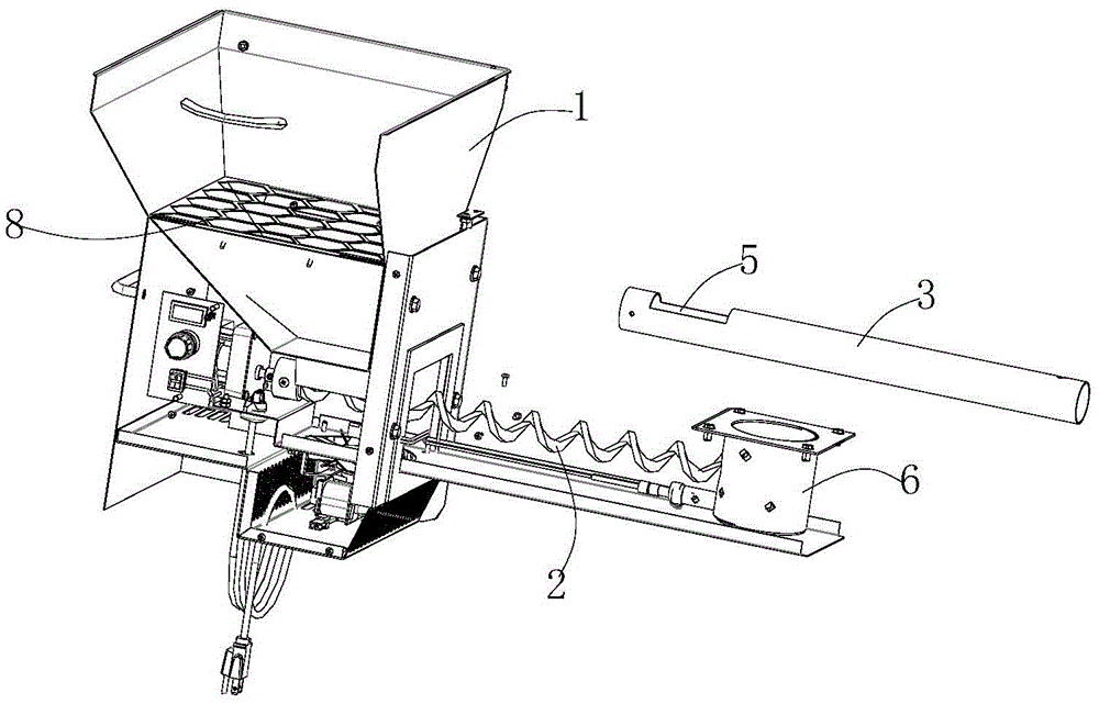 Charbroiler fuel feeding mechanism