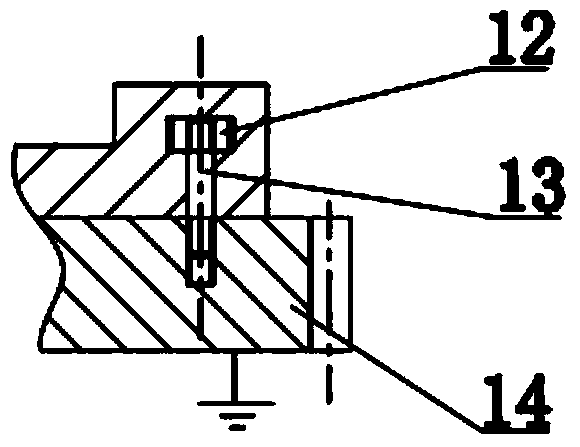 Controllable vibration electrostatic spinning device