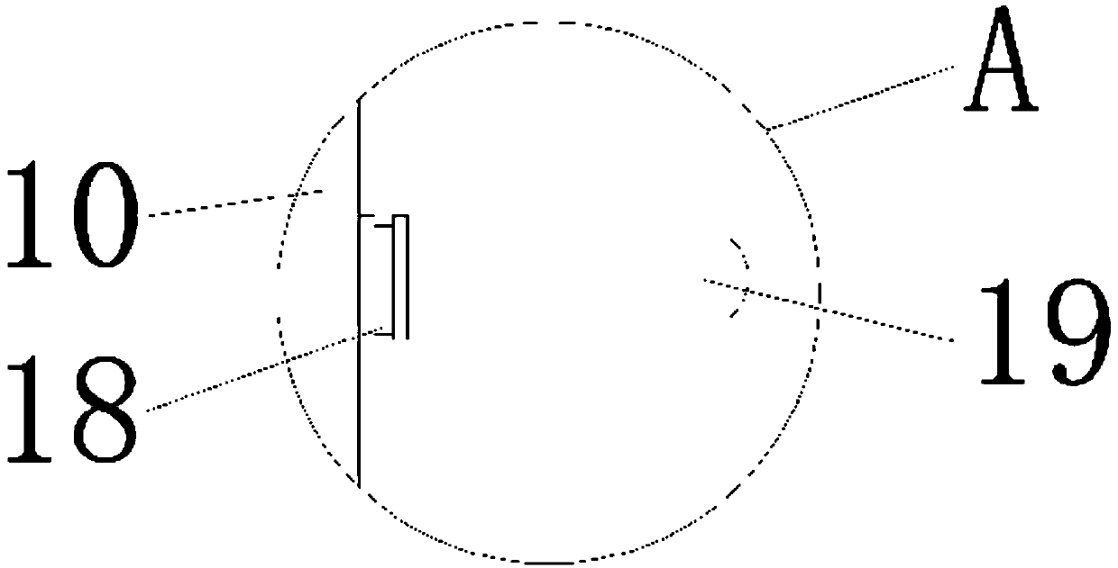 Plasma surface treatment device for automobile calash base