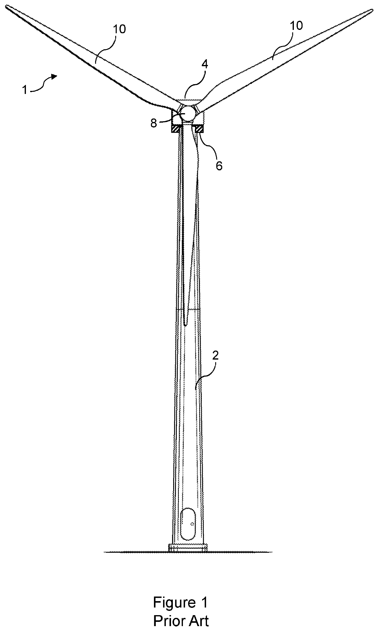 Transportation system and method for loading a wind turbine tower segment