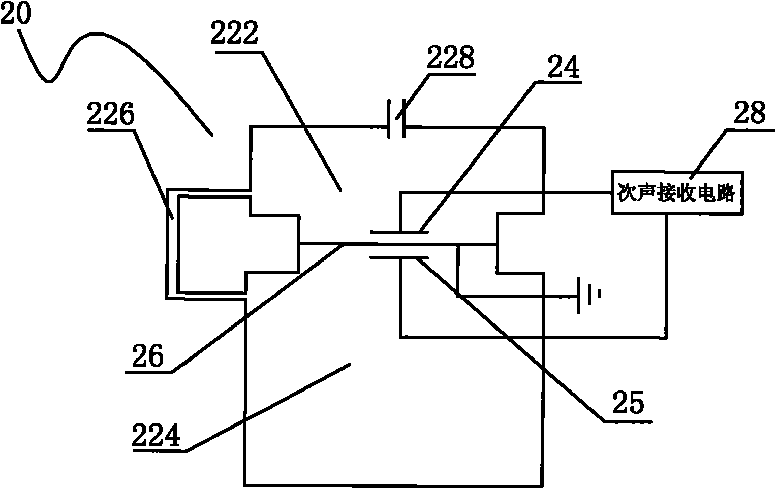 Infrasonic wave detection device and method