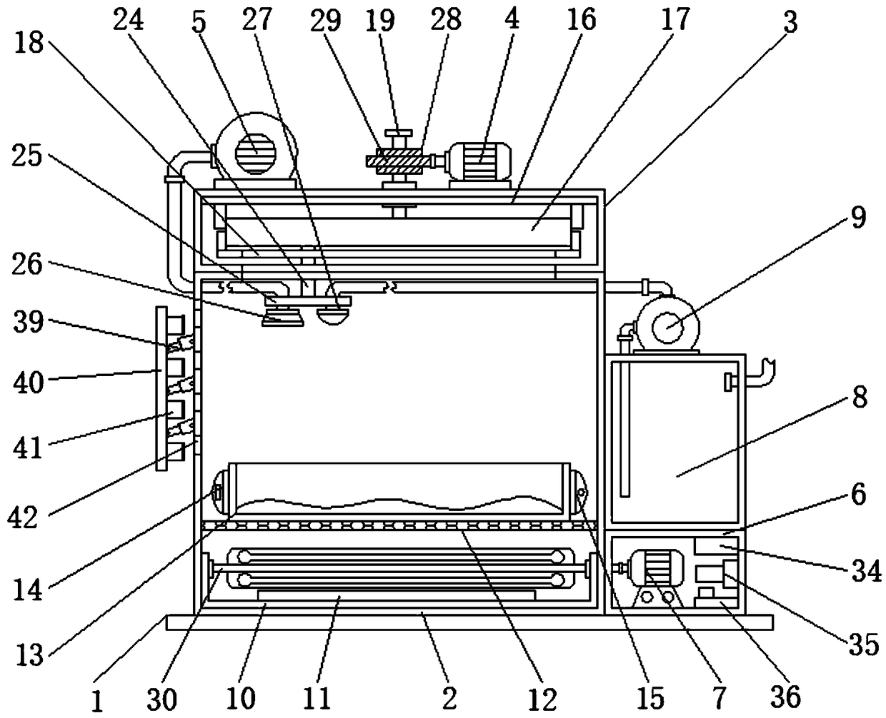 Temperature-humidity-controllable leech egg and cocoon incubating system