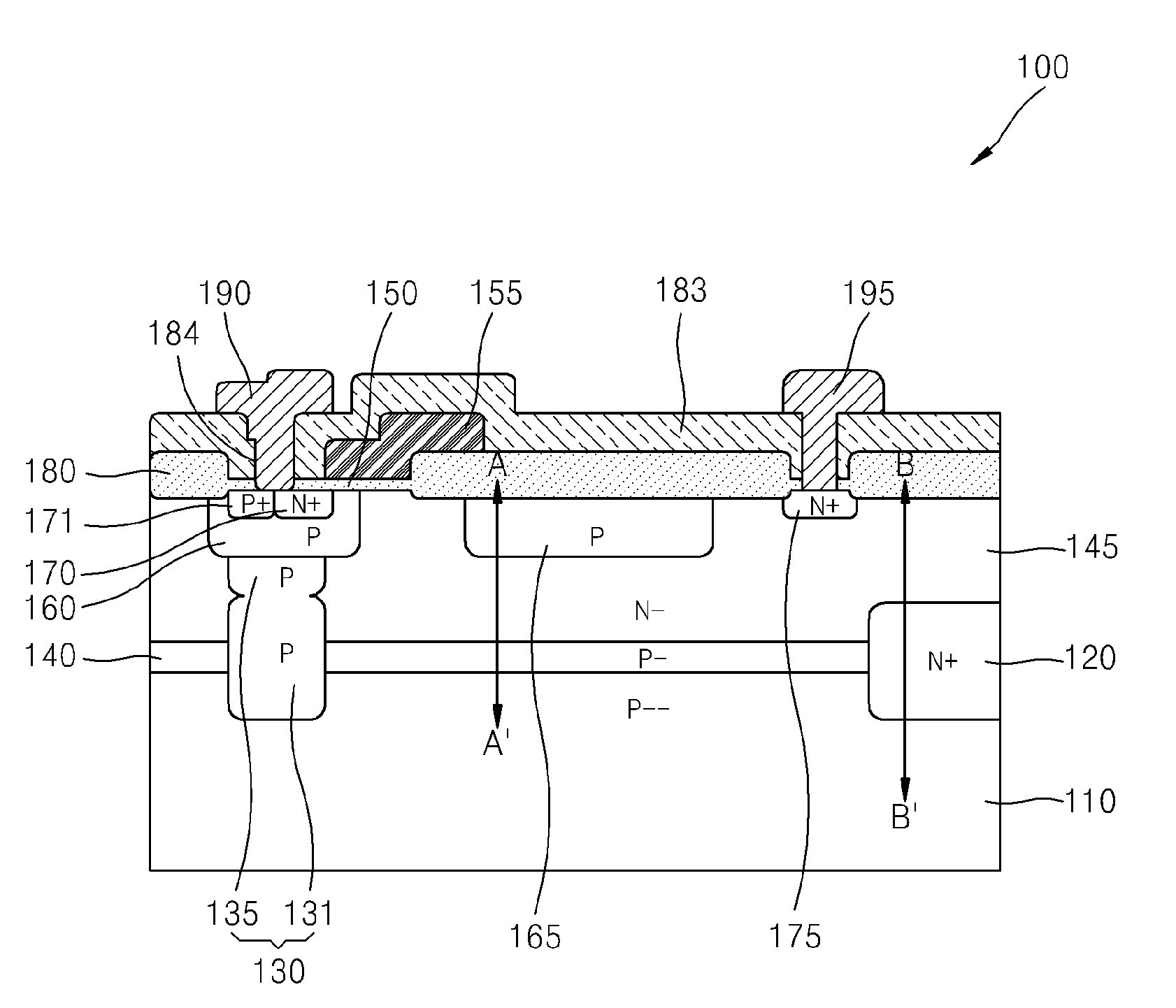 High voltage semiconductor device including field shaping layer and method of fabricating the same