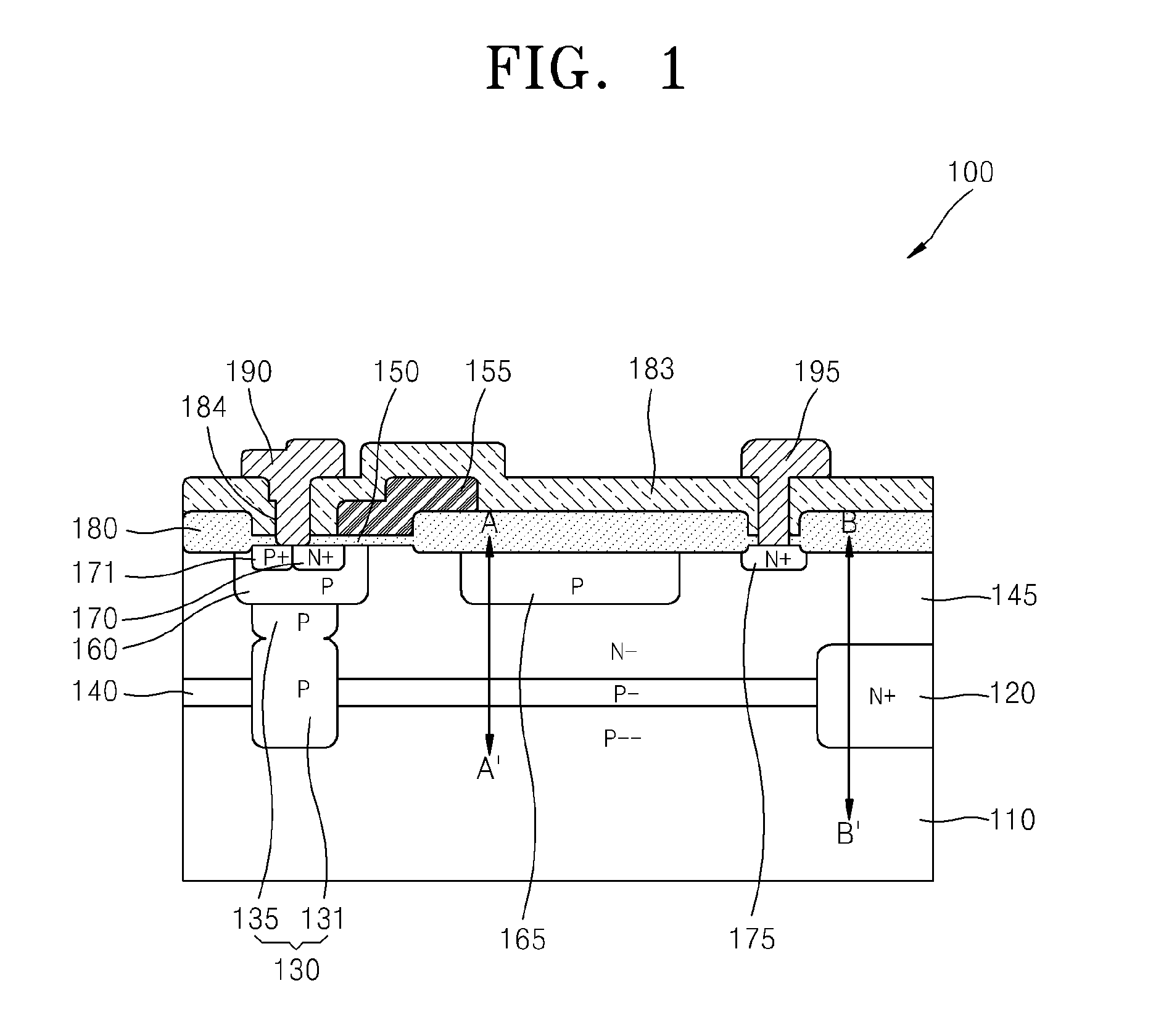 High voltage semiconductor device including field shaping layer and method of fabricating the same