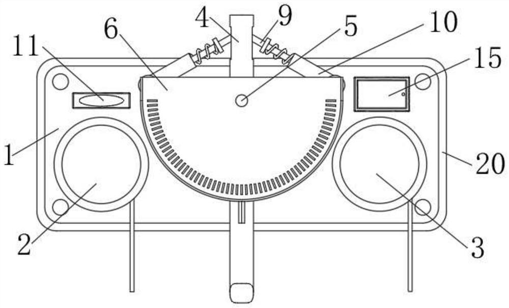 Pressure monitoring device for water conservancy and hydropower engineering