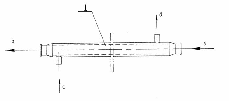 Process for cooling yellow wine fermented mash and equipment thereof