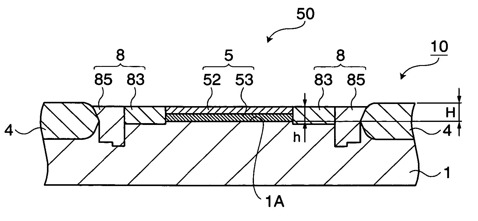 Method for manufacturing a semiconductor substrate, method for manufacturing a semiconductor device, and the semiconductor device