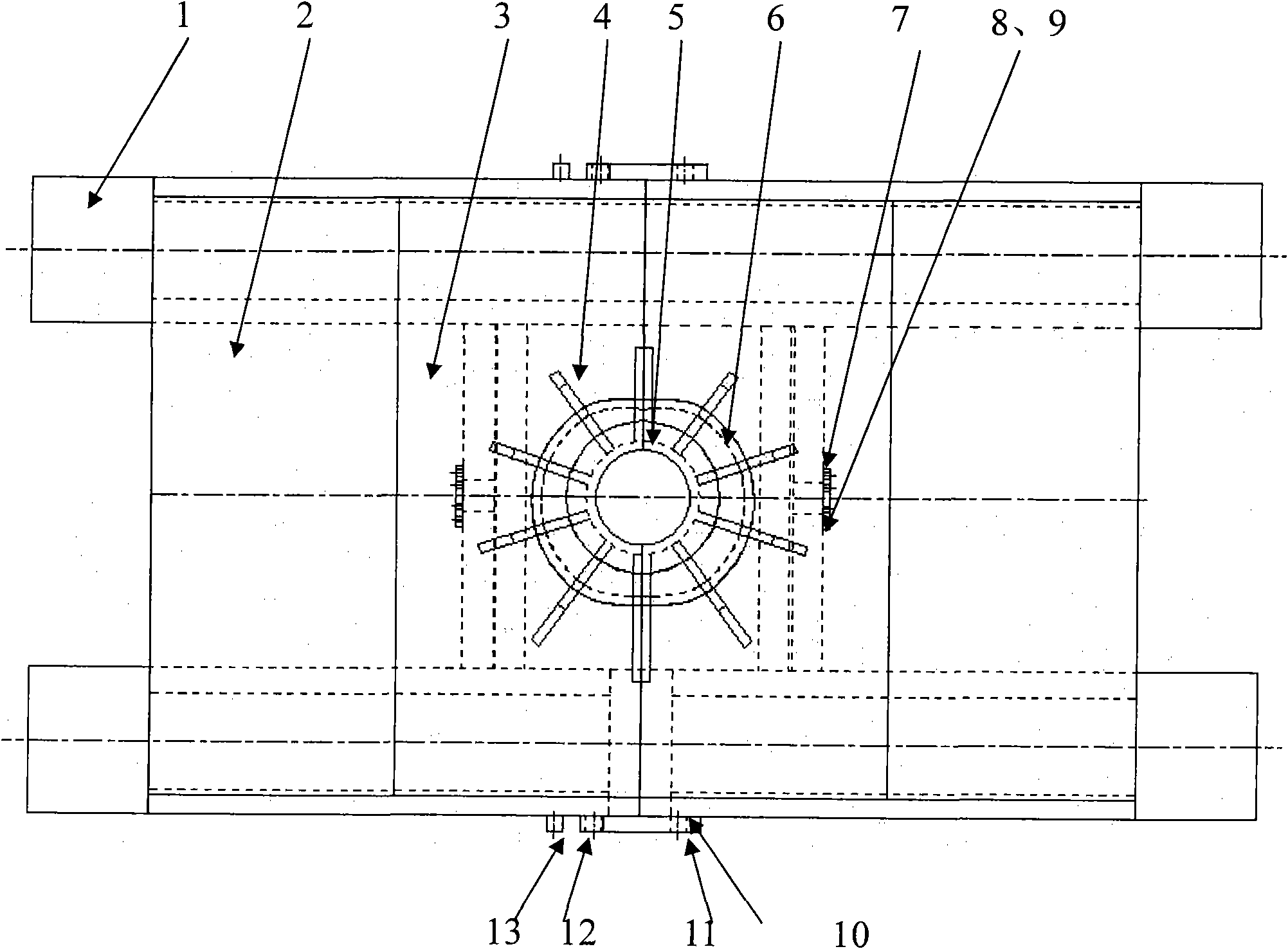 Stand pipe fixing device