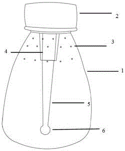 Simple feeding device for aphid parasites