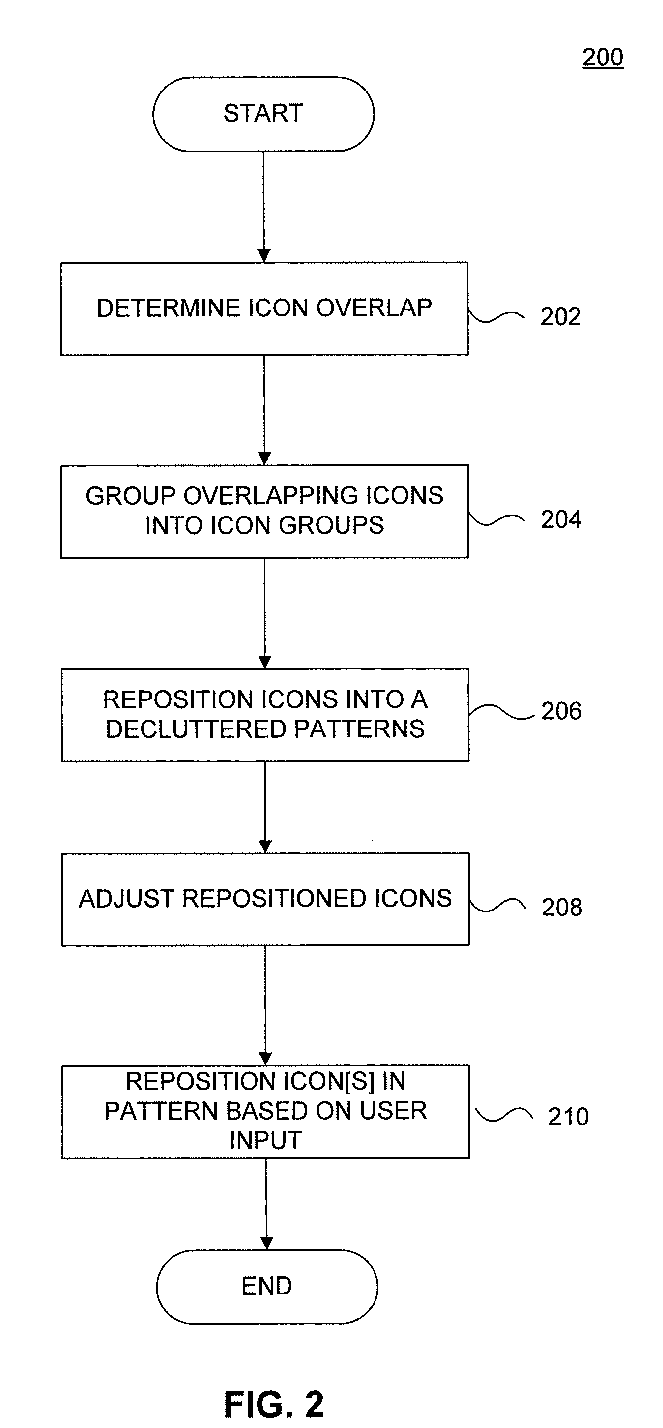 Methods and systems for decluttering icons representing points of interest on a map