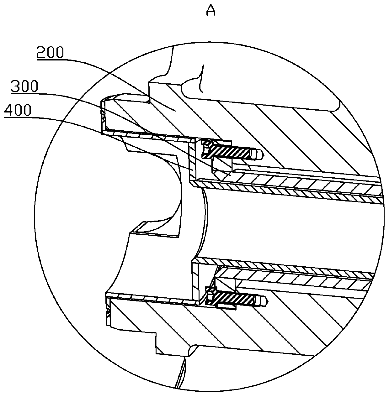 Servo main shaft feedback mechanism and numerical control machine tool