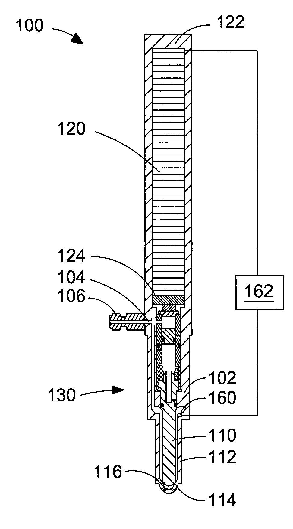 Common rail directly actuated fuel injection valve with a pressurized hydraulic transmission device and a method of operating same