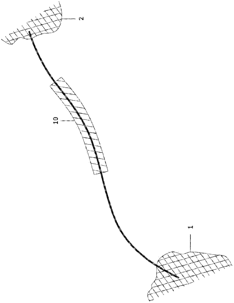 Description of a road segment using iso 17572-3