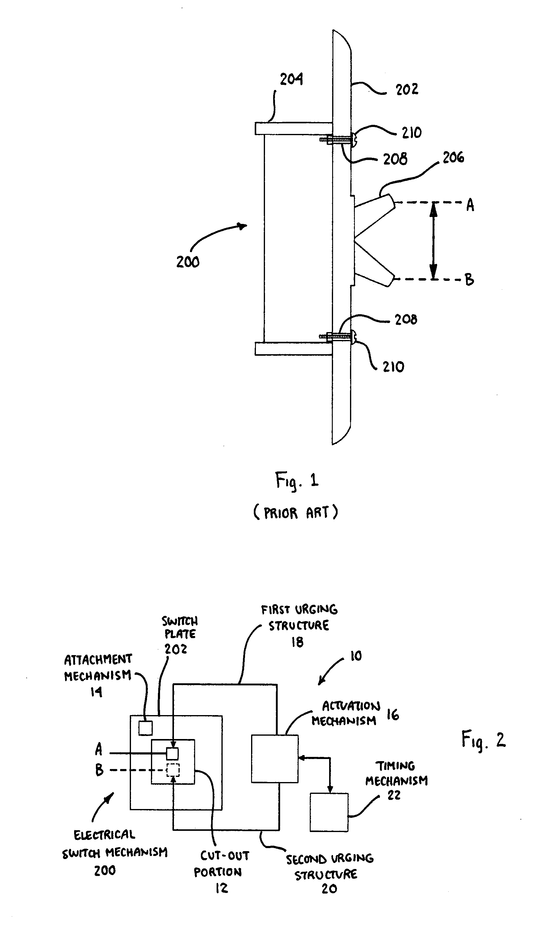Switch actuation device