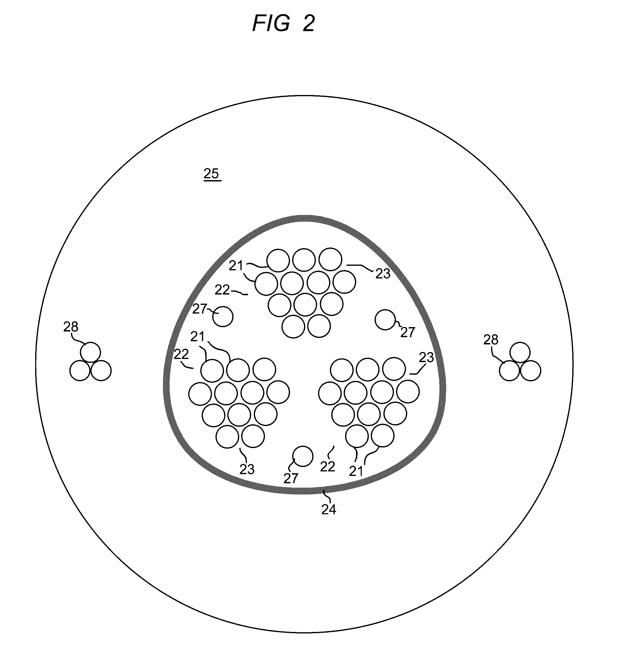 Aerial optical fiber cables