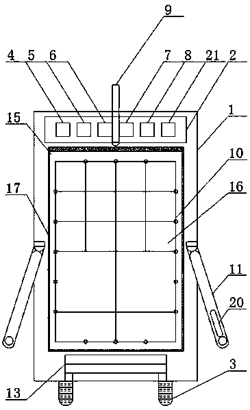 Intelligent parcel collection equipment for express delivery and working method of intelligent parcel collection equipment