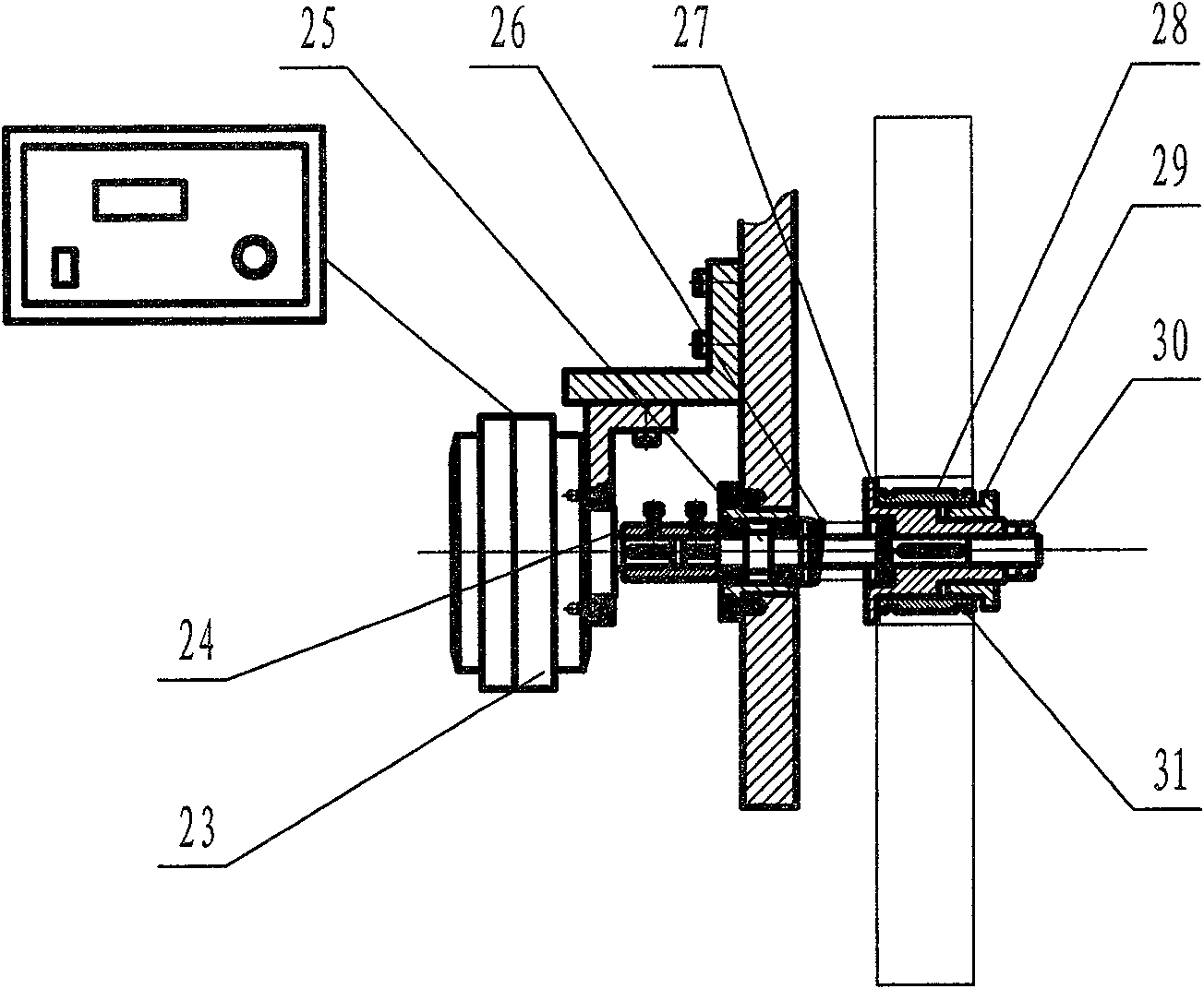 Winding machine for nickel-hydrogen battery