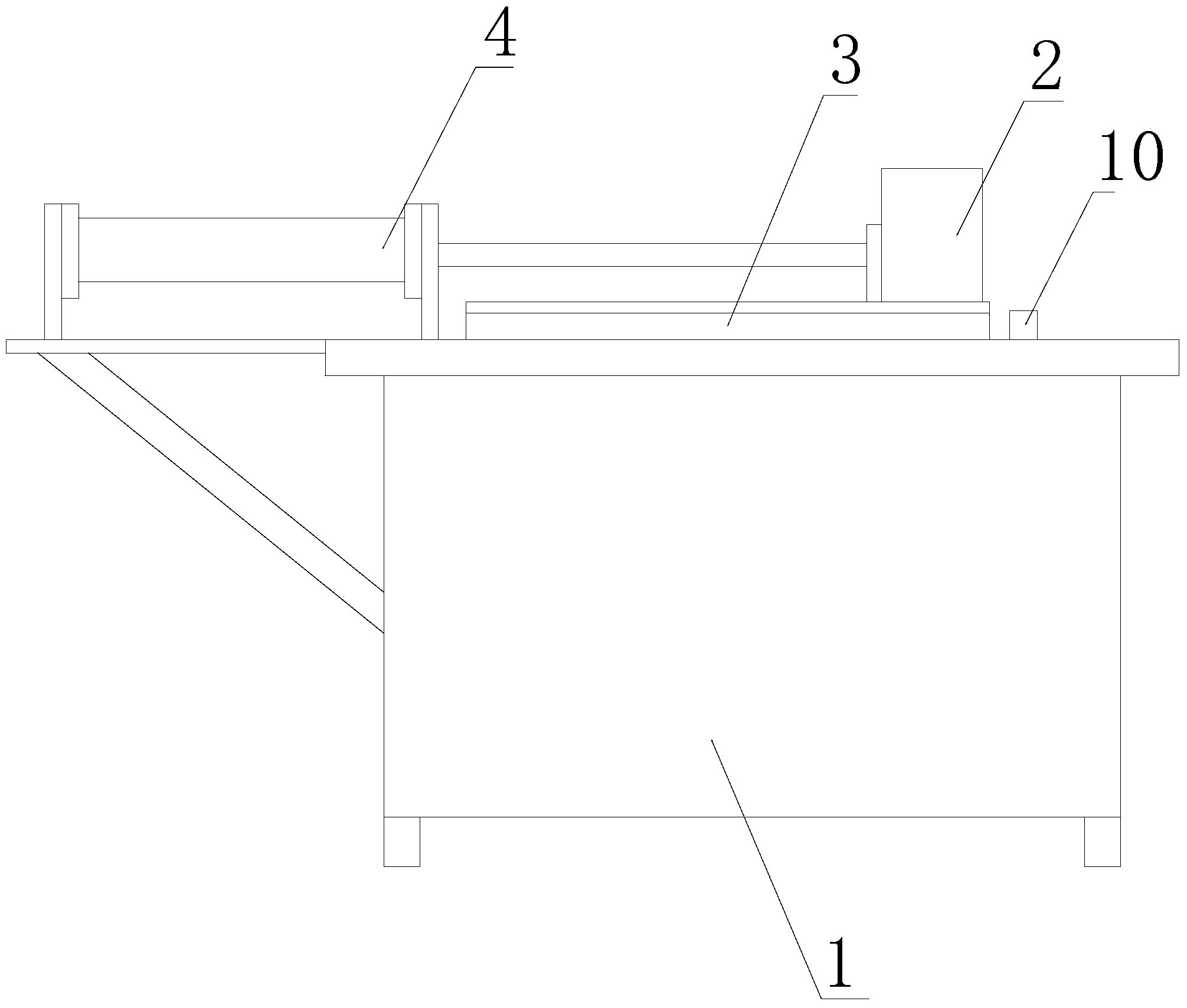 Copper pipe section drawing device