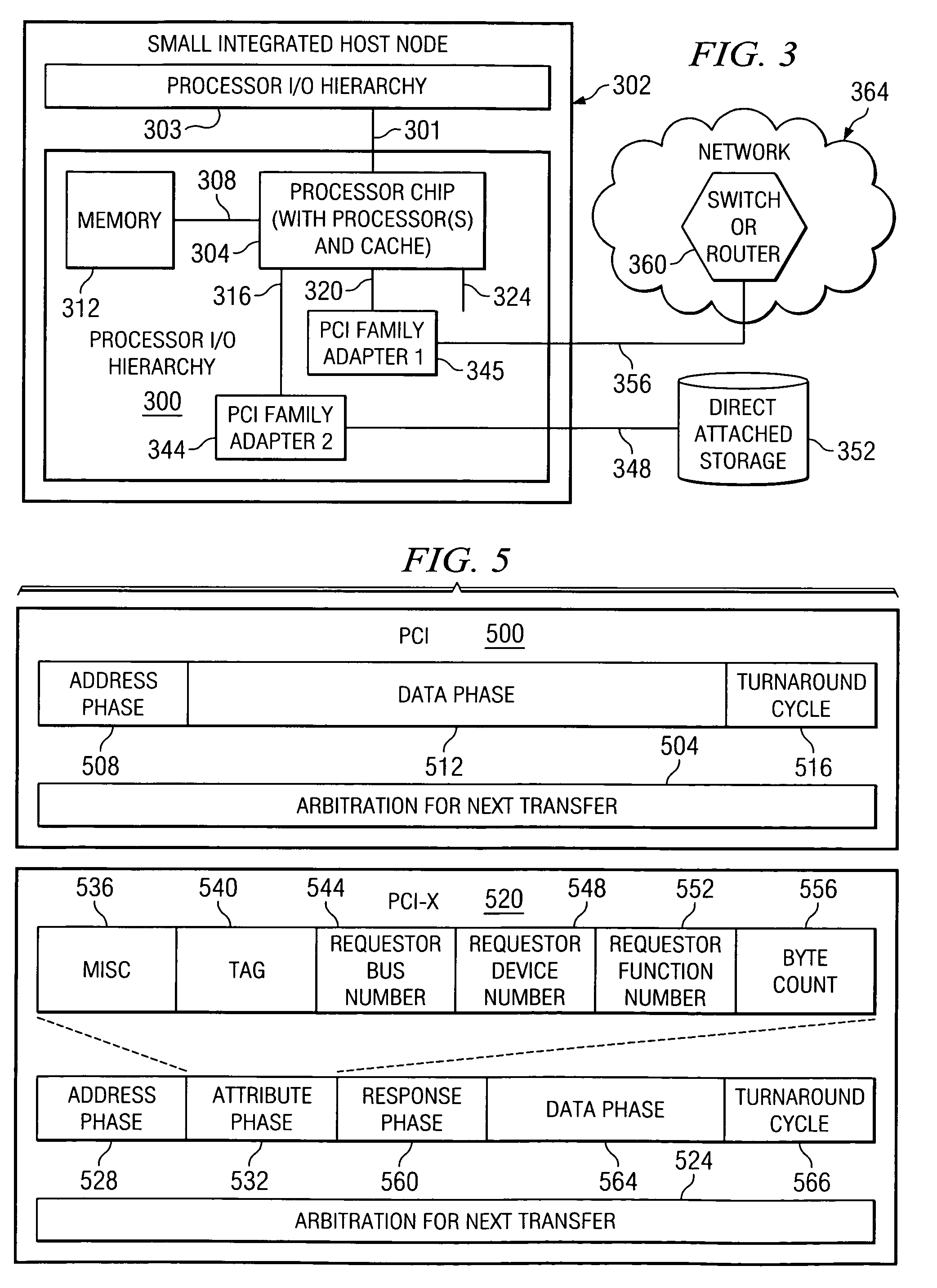 Method, system and program product for differentiating between virtual hosts on bus transactions and associating allowable memory access for an input/output adapter that supports virtualization