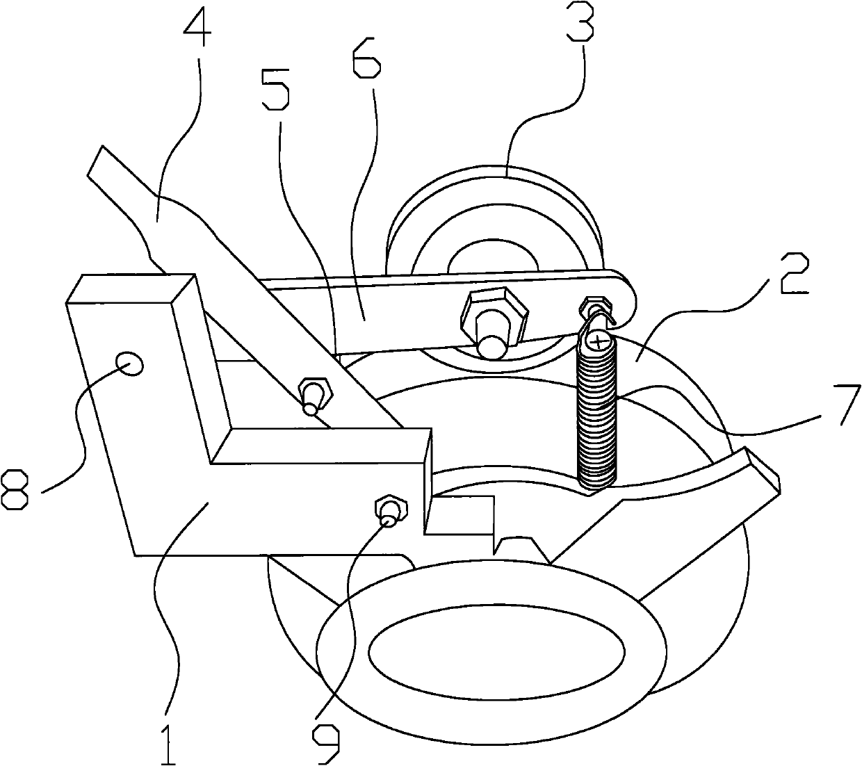 Compacting device of yarns on weaving machine