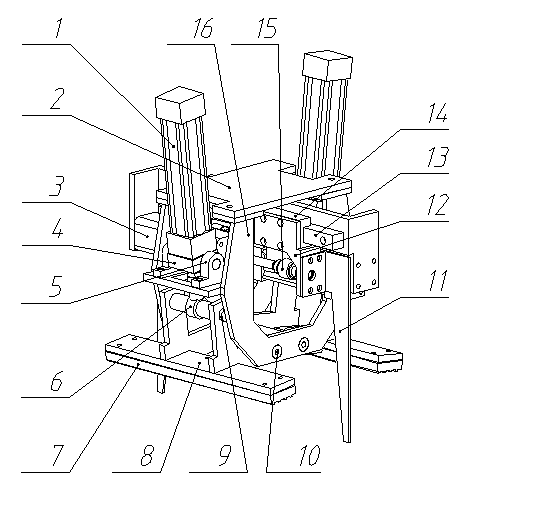 Automatic pocket-mouth-managing device