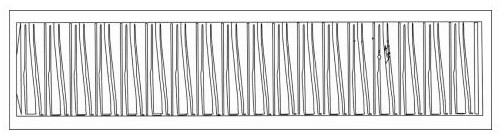 Small target detection processing method for railway cargo loading state image