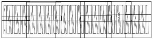 Small target detection processing method for railway cargo loading state image