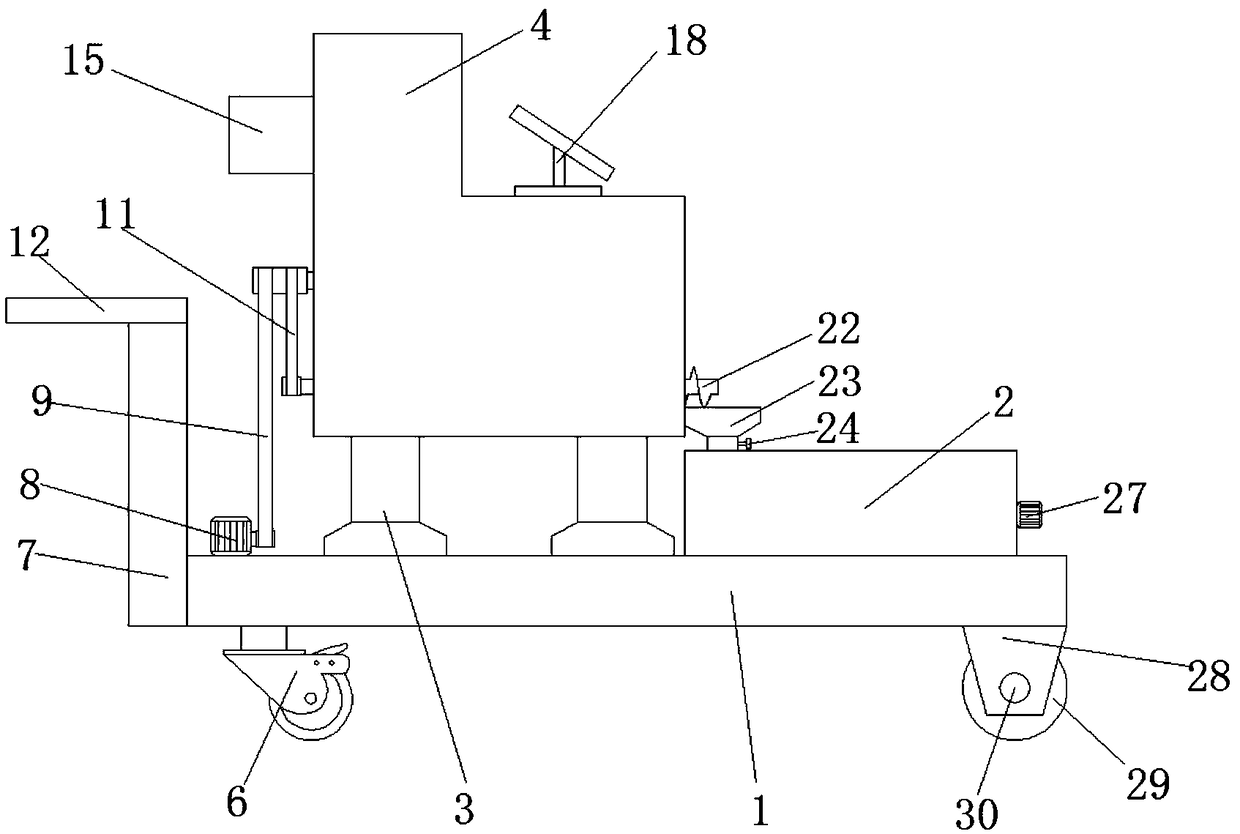 Straw recycling device with fermentation function for agricultural production