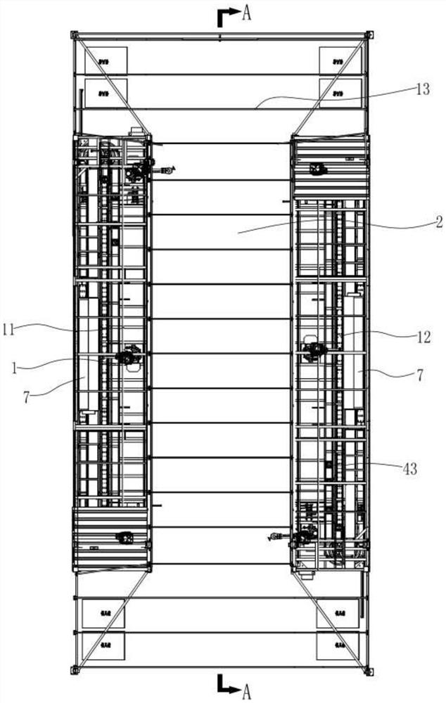 Automatic disassembling and assembling system for container lockset