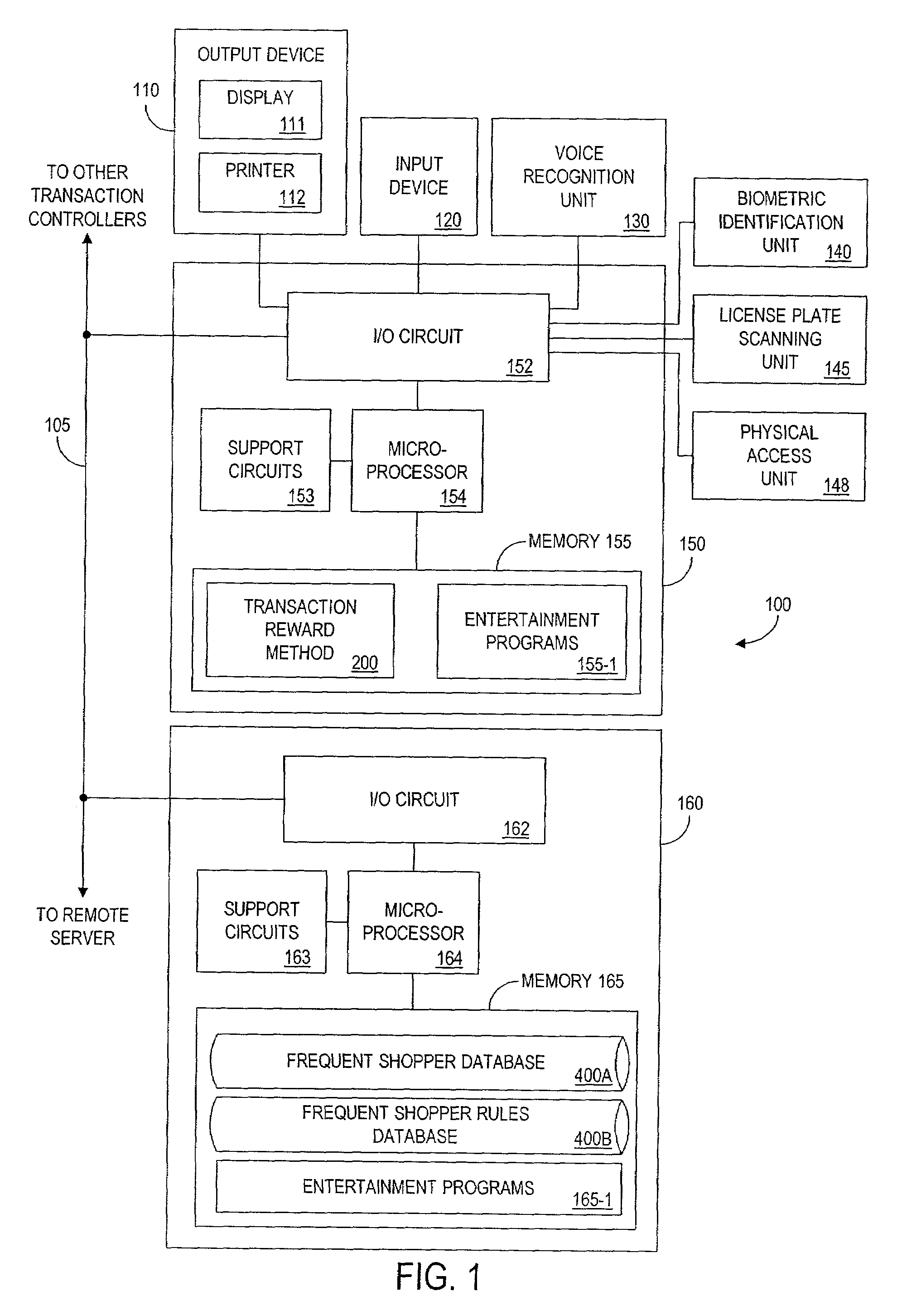 Multiple party reward system utilizing single account