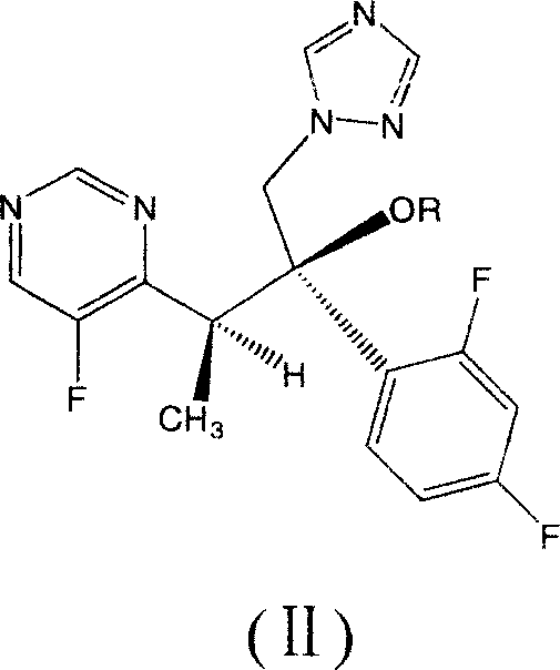 Voriconazole derivate and preparation process thereof