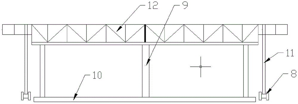 A method for controlling the top surface line shape of concrete foundation bed